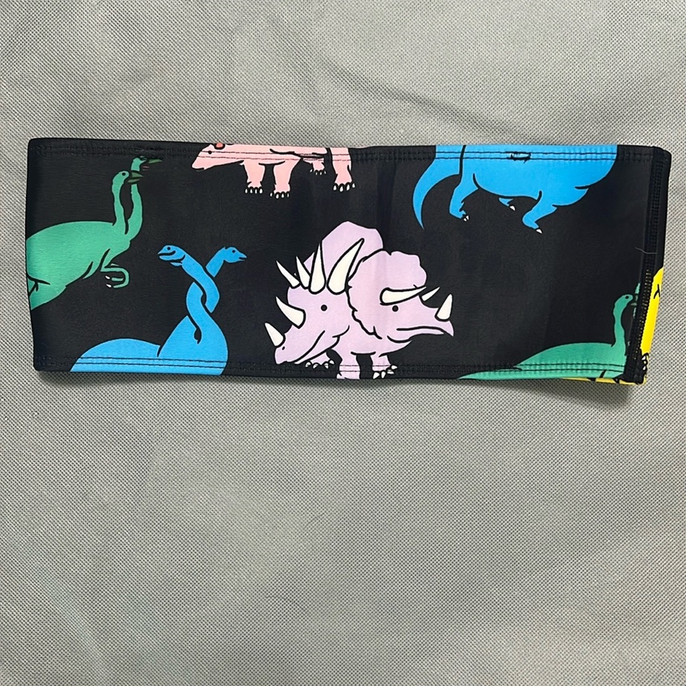 Hoaka. Dinosaur. Strapless Swim Top. XS. Barely Worn.